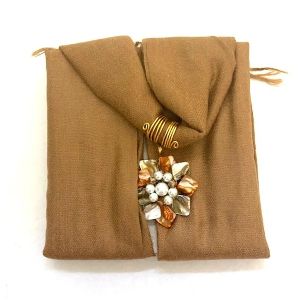 N/A pashmina brown